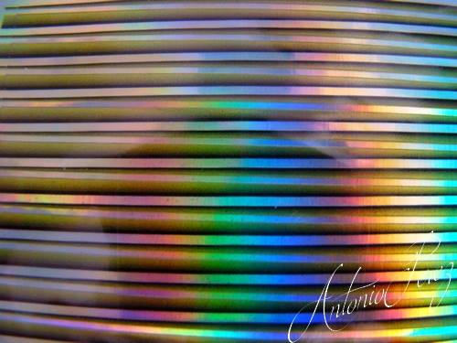 Synthetic Tapered Quill Holographic Vert Autocollant