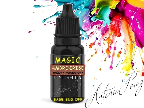Résine UV Bug Off Magic AMBRE IRISE