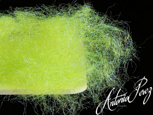 Dubbing Fine Uv Ice Chartreuse