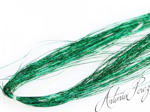 Holographic Tinsel Hair Vert