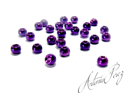 25 Billes Tungstne Violet