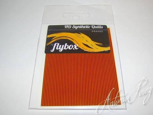 Quill Synthétique "Haute Définition" FLYBOX Orange