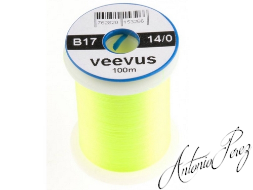 Veevus 14/0 - 0,05mm - B17 Jaune Fluo