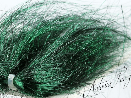 Angel Hair Vert Olive Foncé Métallique
