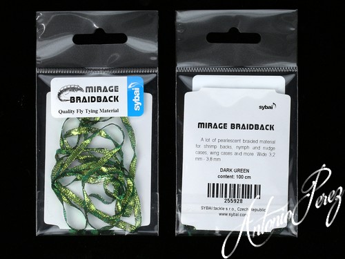 Mirage Braidback 3,5mm Chartreuse Fluo