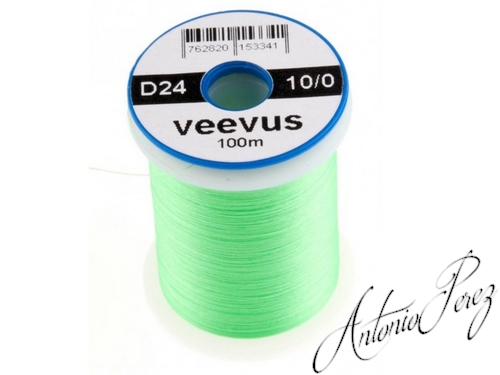 Veevus 10/0 - 0,07mm - D24 Vert Fluo