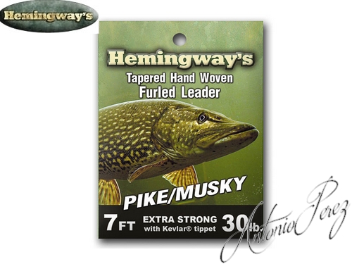 Bas de Ligne HEMINGWAY'S Pike/Musky 7FT  30lb