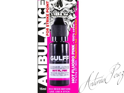 Résine UV  GULFF Ambulance Rose Fluo !