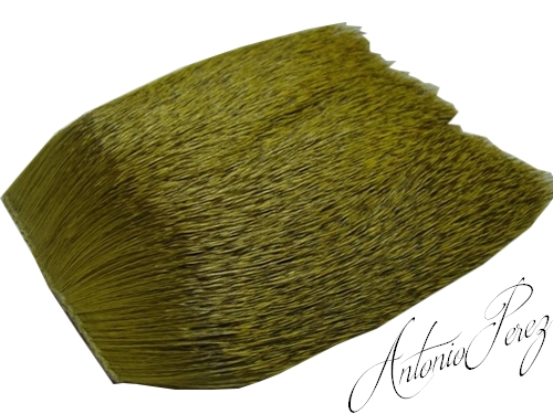 Poils de Chevreuil Super Select 8cm/8cm Olive Moyen