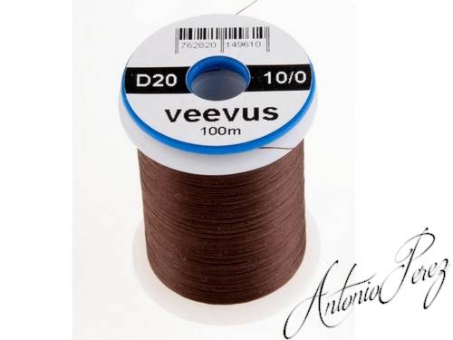 Veevus 10/0 - 0,07mm - D20 Marron Foncé