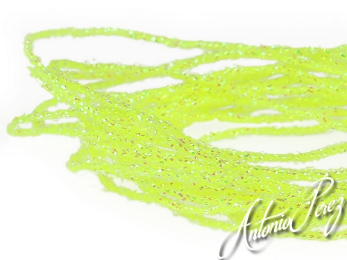 Pearl Solid Rib Jaune Fluo