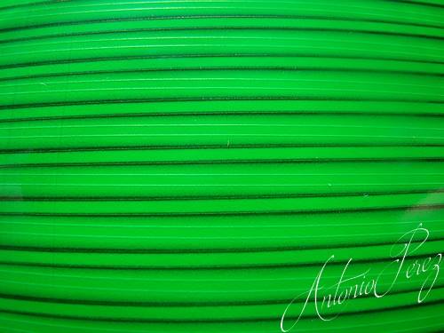 Synthetic Tapered Quill Vert Fluo Autocollant