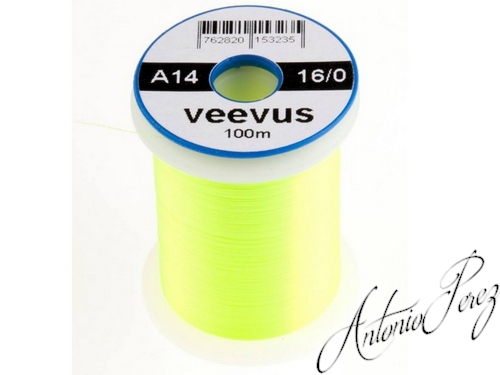 Veevus 16/0 - 0,04mm - A14 Jaune Fluo