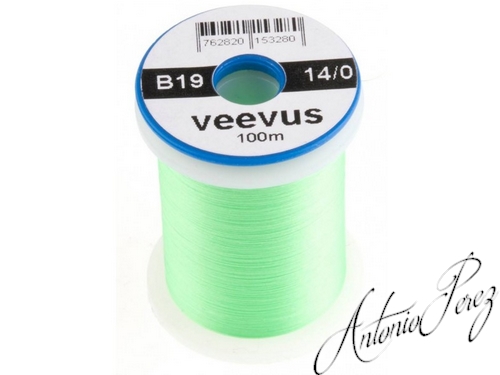Veevus 14/0 - 0,05mm - B19 Vert Fluo