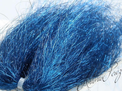 Angel Hair Bleu Kingfisher Foncé Métallique