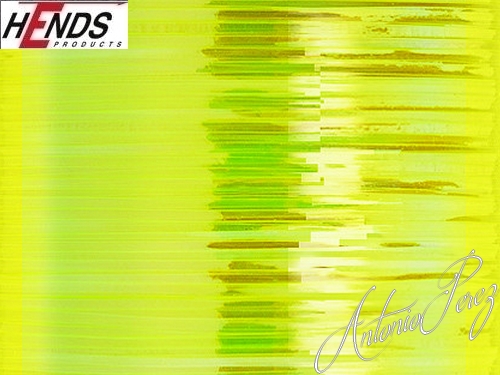 Flat Tinsel HENDS 99 Jaune Perle Fluo