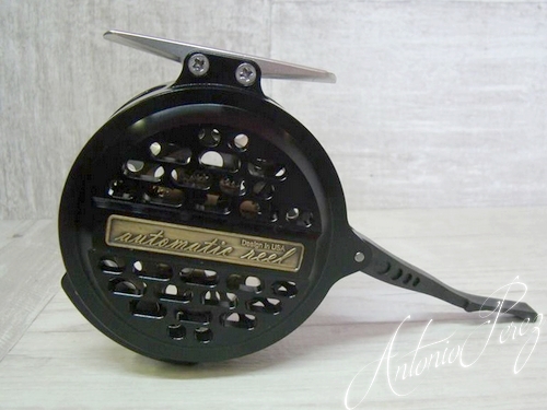 Moulinet Pêche à La Mouche Semi-auto Luckybur LB14 - Graphite Léger Avec 2 Bobines | Pêche Sportive